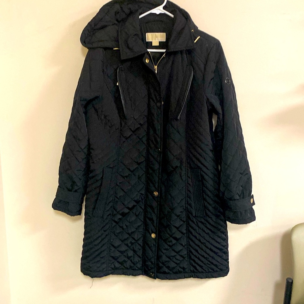 Michael Kors black puffy winter coat